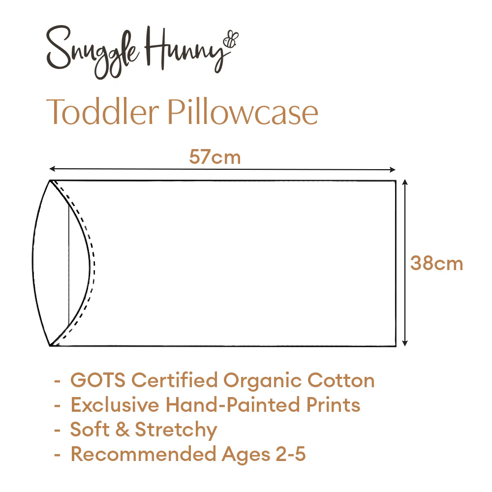 Taking Flight Organic Cotton Toddler Pillowcase - Image 4