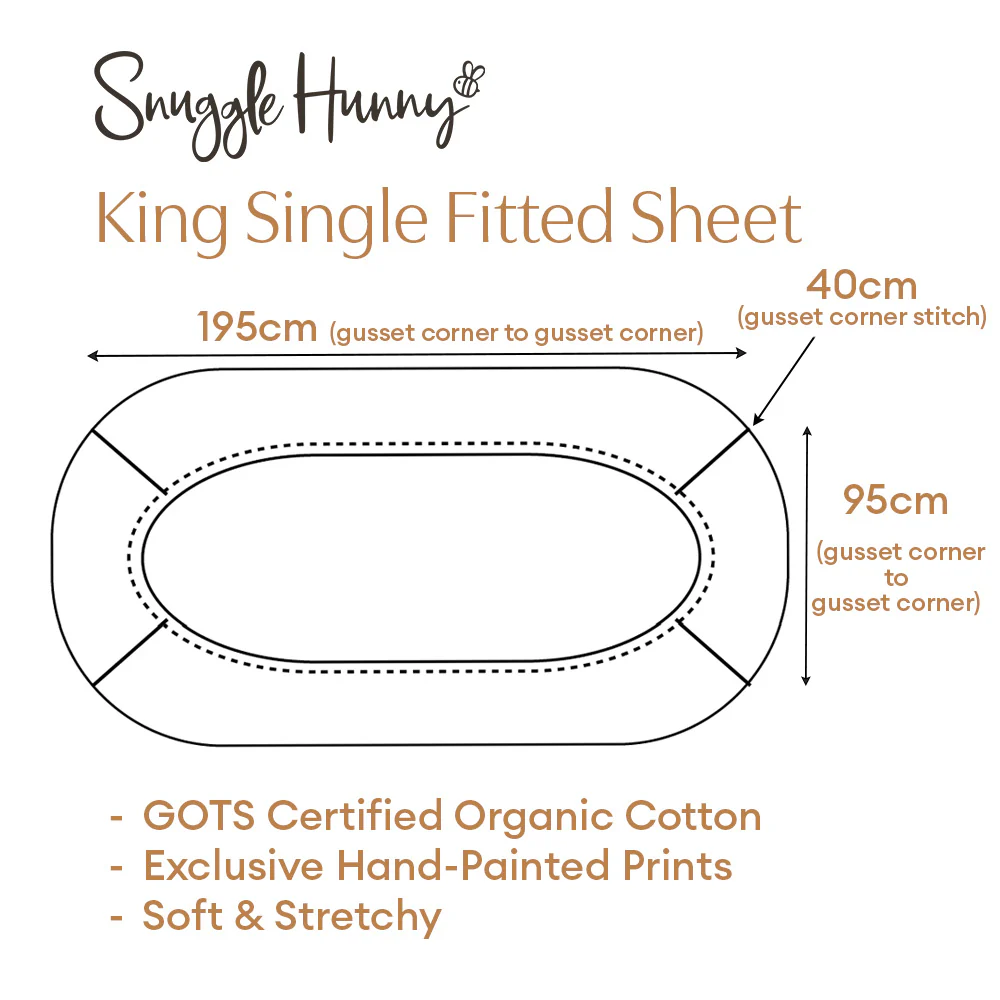Dog Park Organic Cotton Fitted Sheet - Image 7