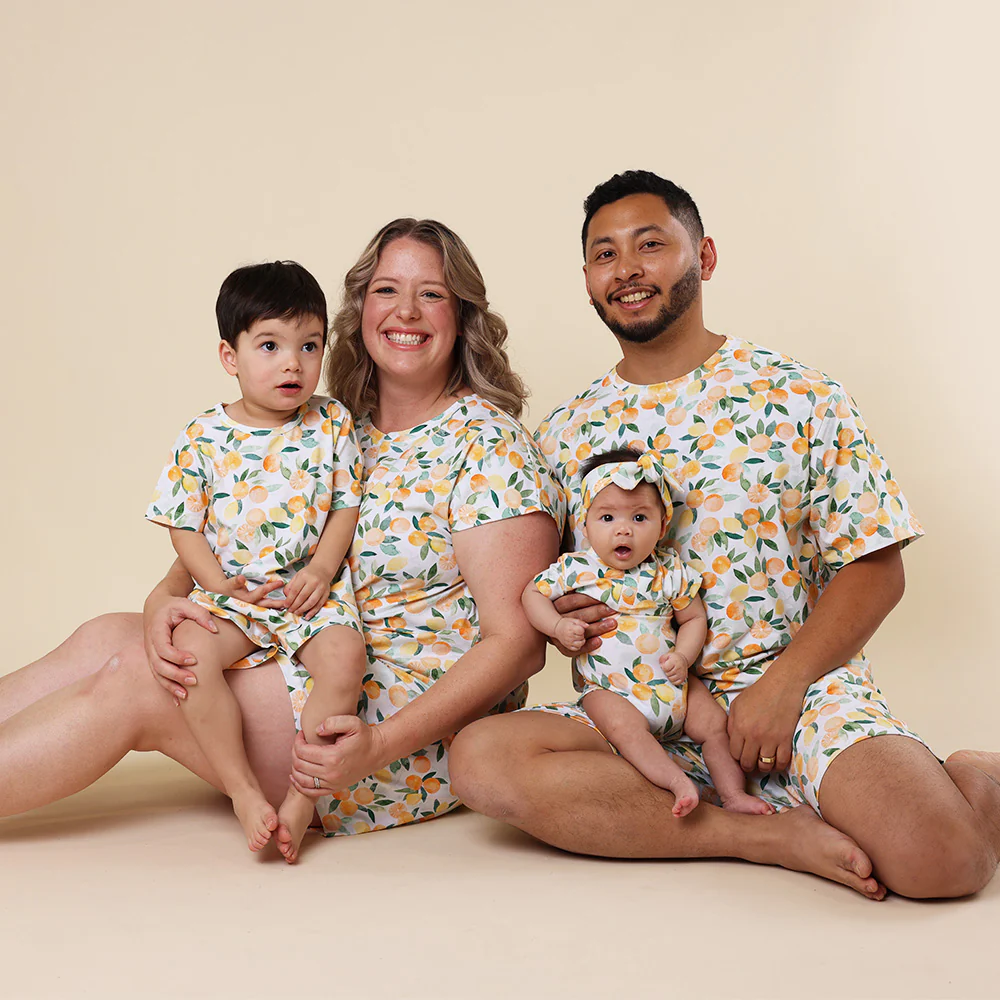 Citrus Squeeze Organic Kids PJ Set - Image 6