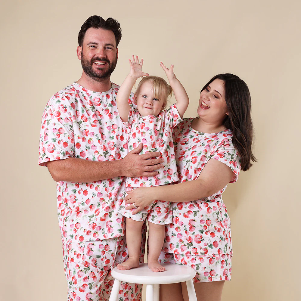Strawberry Organic Kids PJ Set - Image 9
