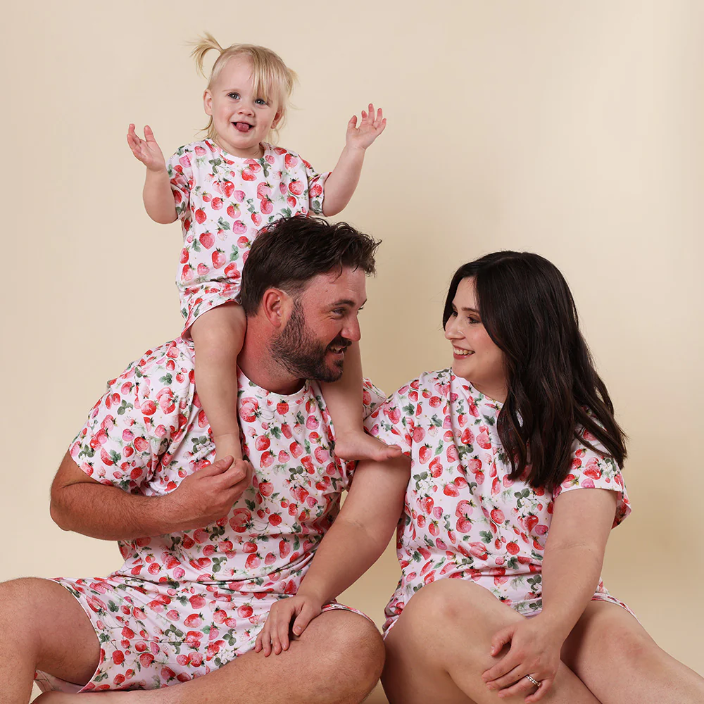 Strawberry Organic Mens PJ Set - Image 10