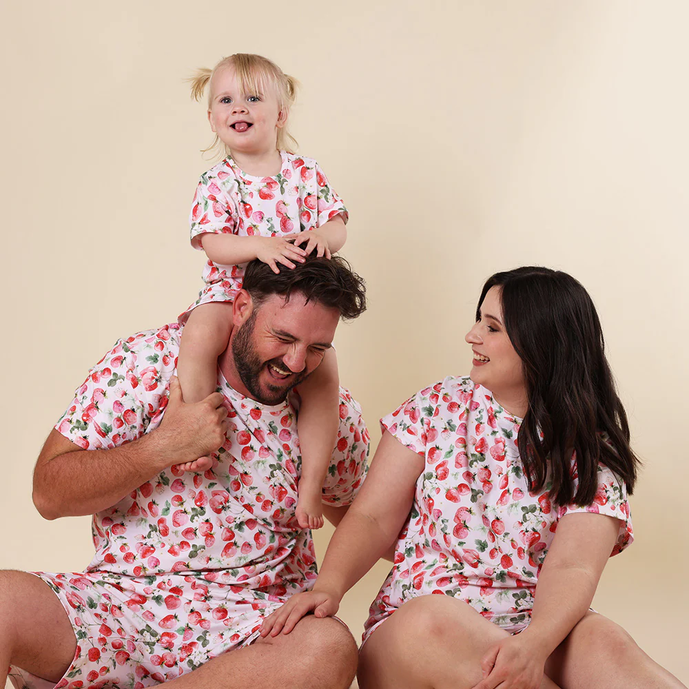 Strawberry Organic Mens PJ Set - Image 9